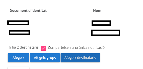 check de comparteixen notificació